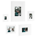 Kate and Laurel Gallery Wall Matted Picture Frame Set