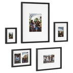 Kate and Laurel Gallery Wall Matted Picture Frame Set