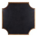 Kate and Laurel Hogan Scalloped Wood Framed Mirror