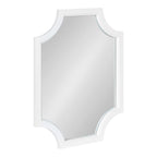 Kate and Laurel Hogan Scalloped Wood Framed Mirror