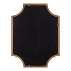 Kate and Laurel Hogan Scalloped Wood Framed Mirror