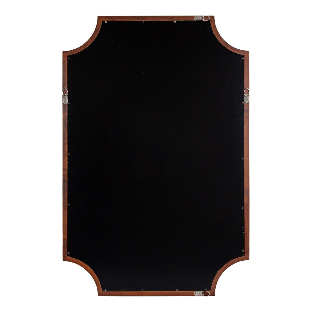Kate and Laurel Hogan Scalloped Wood Framed Mirror