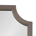 Kate and Laurel Hogan Scalloped Wood Framed Mirror
