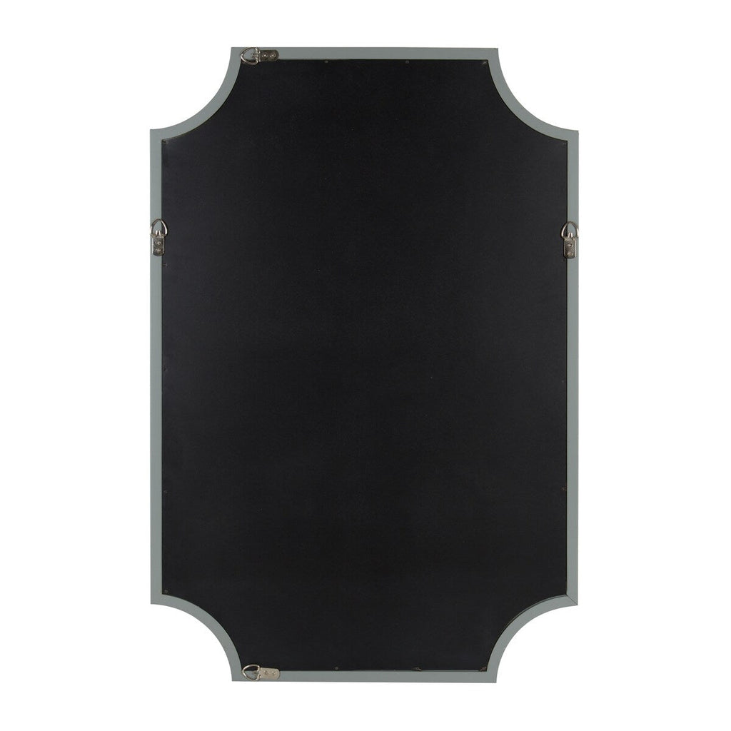 Kate and Laurel Hogan Scalloped Wood Framed Mirror