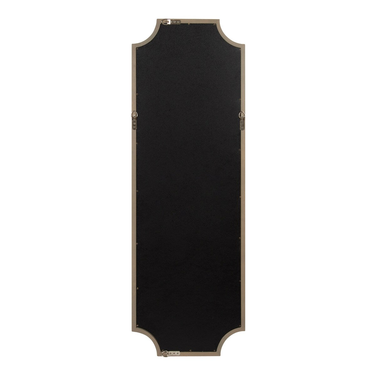 Kate and Laurel Hogan Scalloped Wood Framed Mirror