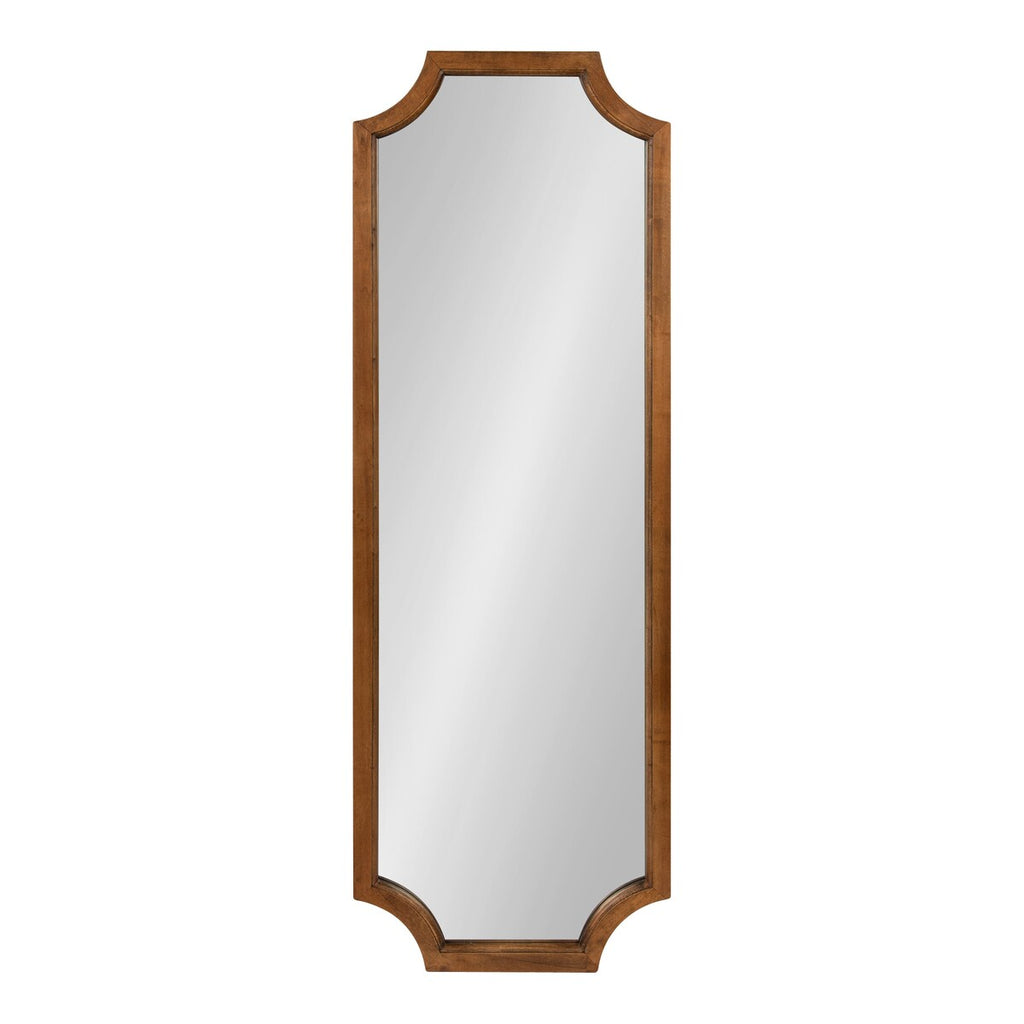 Kate and Laurel Hogan Scalloped Wood Framed Mirror