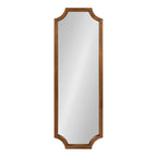 Kate and Laurel Hogan Scalloped Wood Framed Mirror