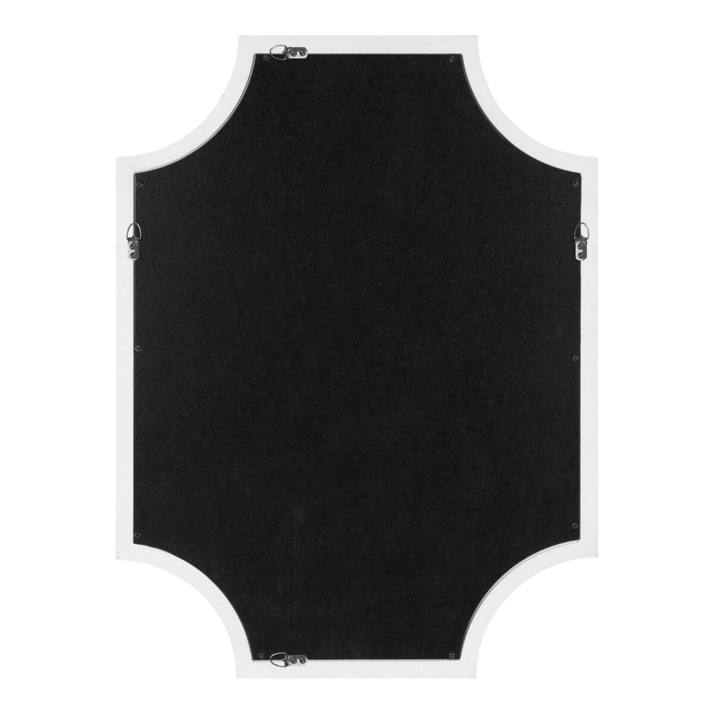 Kate and Laurel Hogan Scalloped Wood Framed Mirror