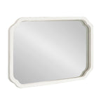 Kate and Laurel Marston Square Wood Wall Mirror