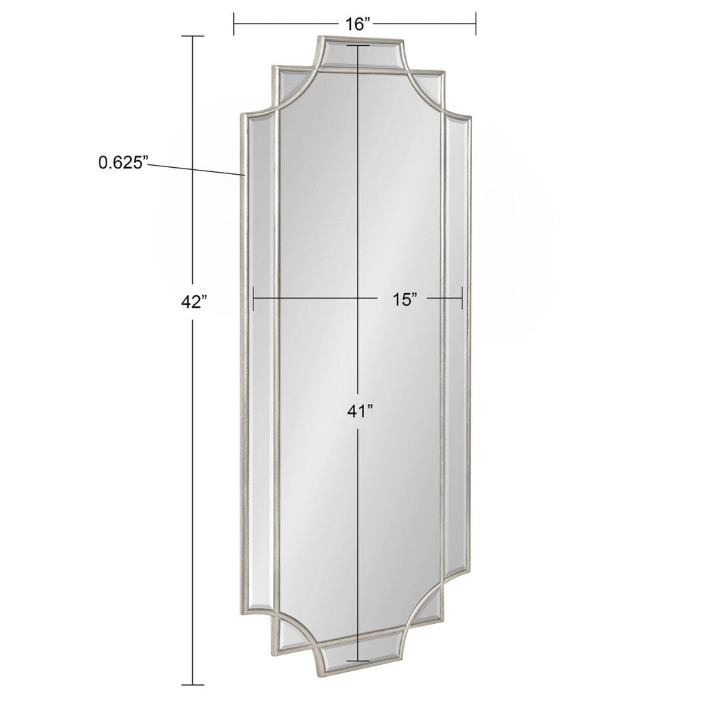 Kate and Laurel Minuette Traditional Decorative Framed Wall Mirror