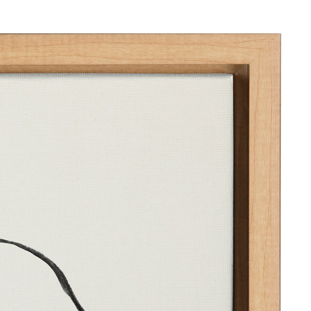 Kate and Laurel Sylvie Modern Circles Framed Canvas Set by Teju Reval