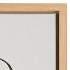 Kate and Laurel Sylvie Modern Circles Framed Canvas Set by Teju Reval