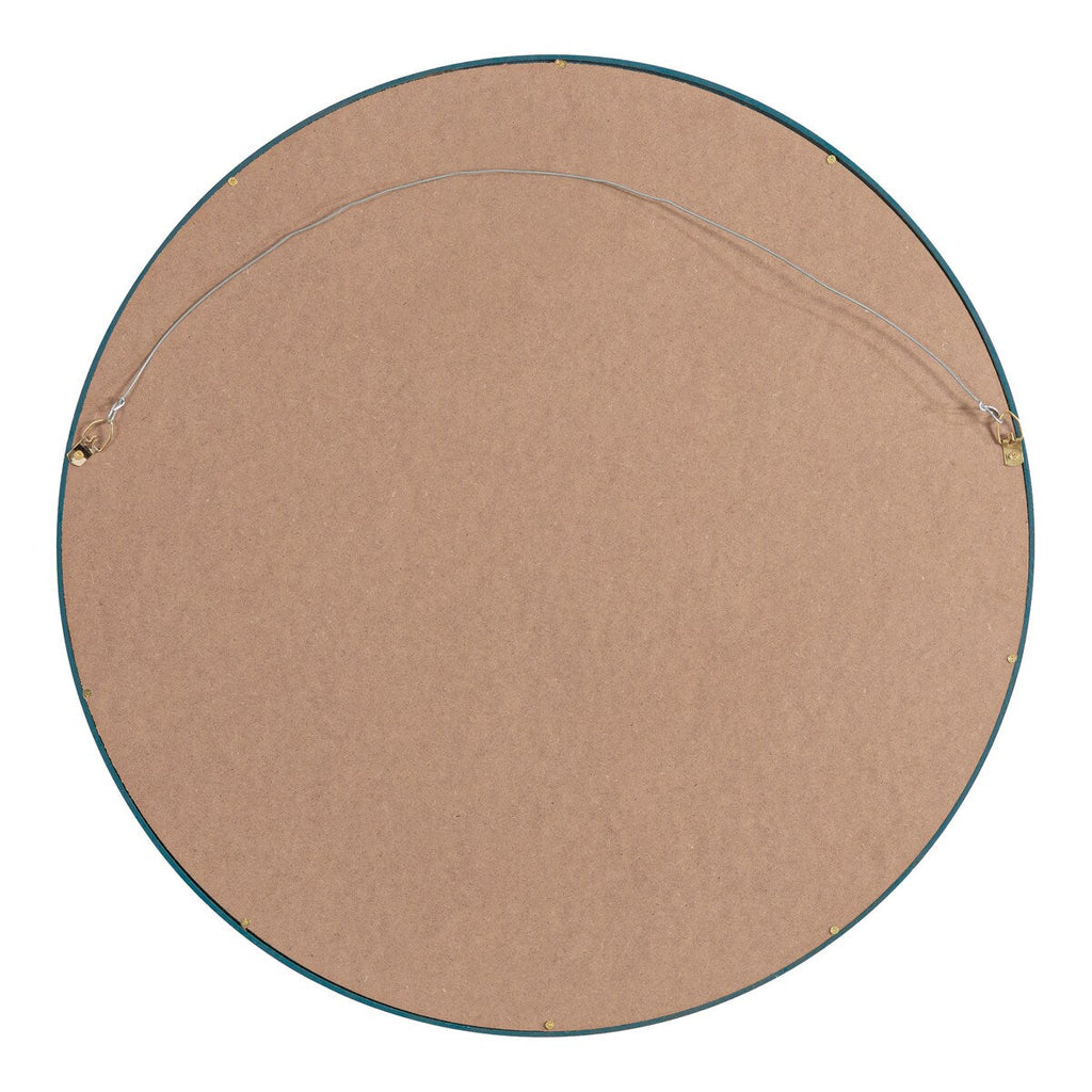 Kate and Laurel Travis Round Wood Accent Wall Mirror