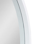 Kate and Laurel Travis Round Wood Accent Wall Mirror