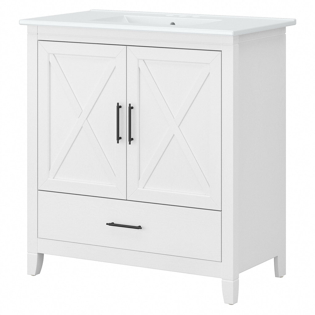 Key West 32W Bathroom Vanity with Sink by Bush Furniture