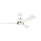 Kichler Incus 56 3 Blade Indoor Ceiling Fan with Blades, LED Light