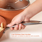 Kitchen Academy 12/30-piece Nonstick Induction Cookware Set