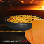 Kitchen Academy 12/30-piece Nonstick Induction Cookware Set