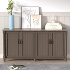 Kitchen Sideboard Coffee Bar Cabinet Accent Storage Cabinet