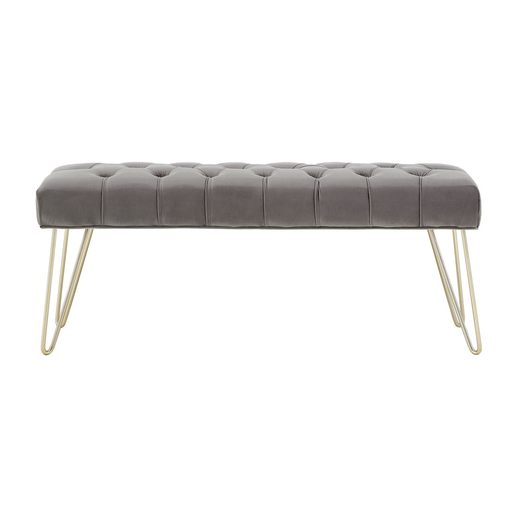 Klaus Velvet Tufted Bench by iNSPIRE Q Bold