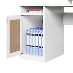 Moasis L Shaped Gaming Desk 59-Inch Computer Corner Desk with Monitor Stand