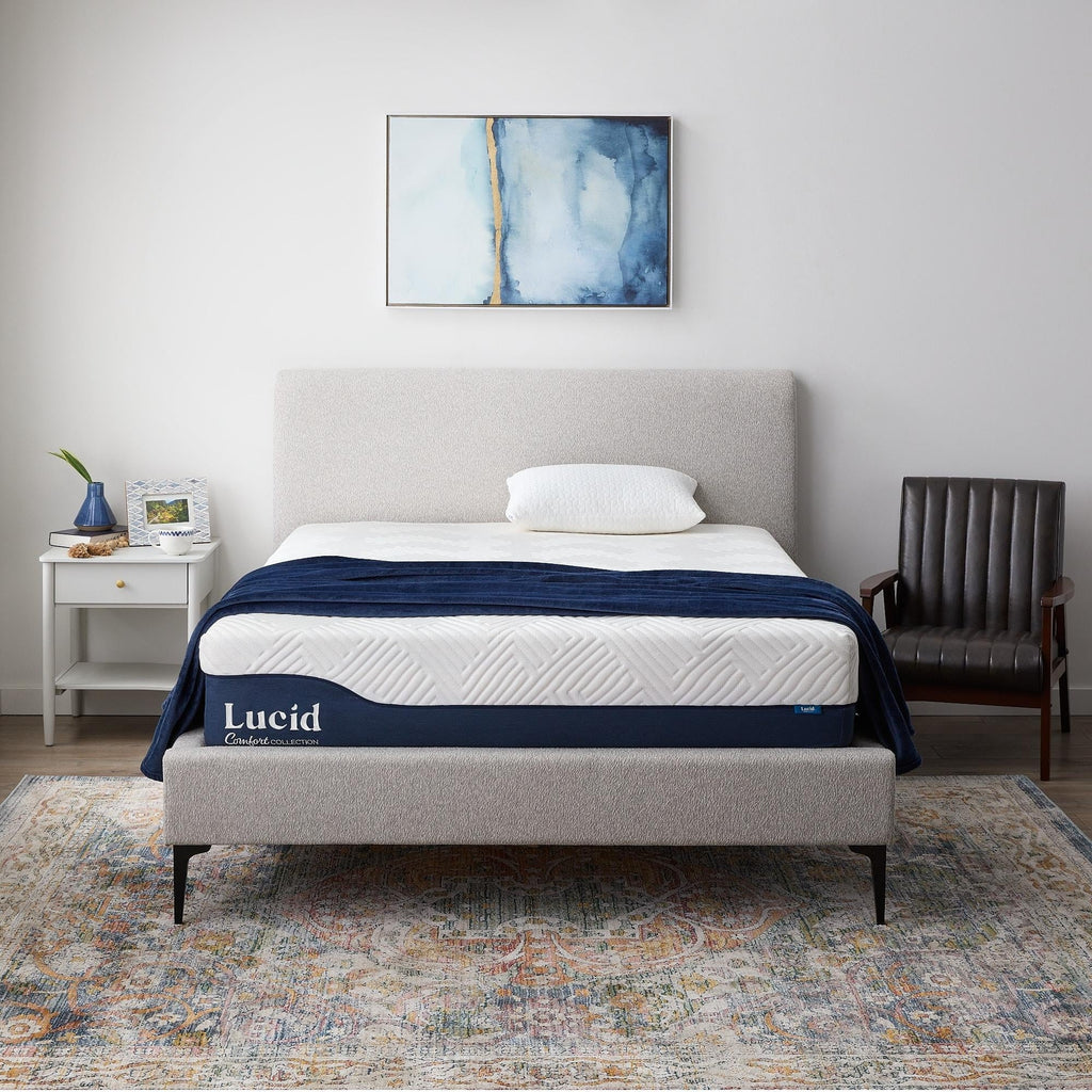 Lucid 12-inch Gel and Aloe Vera Hybrid Mattress