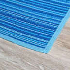 Lalune Beach Stripe Indoor Outdoor Area Rug