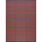 Lalune Beach Stripe Indoor Outdoor Area Rug