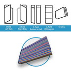 Lalune Beach Stripe Indoor Outdoor Area Rug