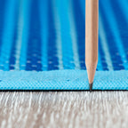 Lalune Beach Stripe Indoor Outdoor Area Rug