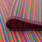 Lalune Beach Stripe Indoor Outdoor Area Rug