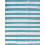 Lalune Beach Stripe Indoor Outdoor Area Rug