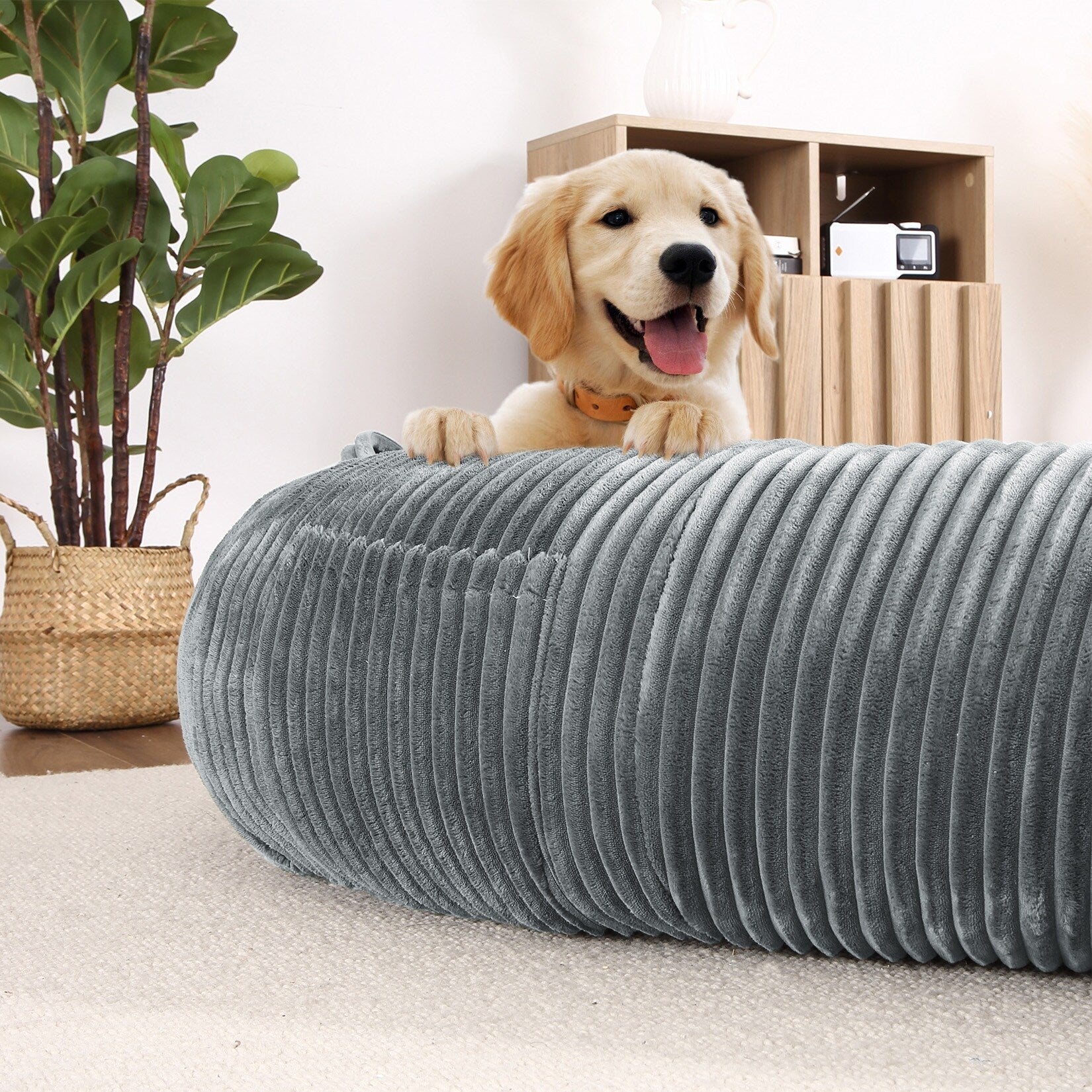 Giant Dog Bed for Humans 71x48x14 Large Dog Bed for People Adults, Washable Napping Dog Bed