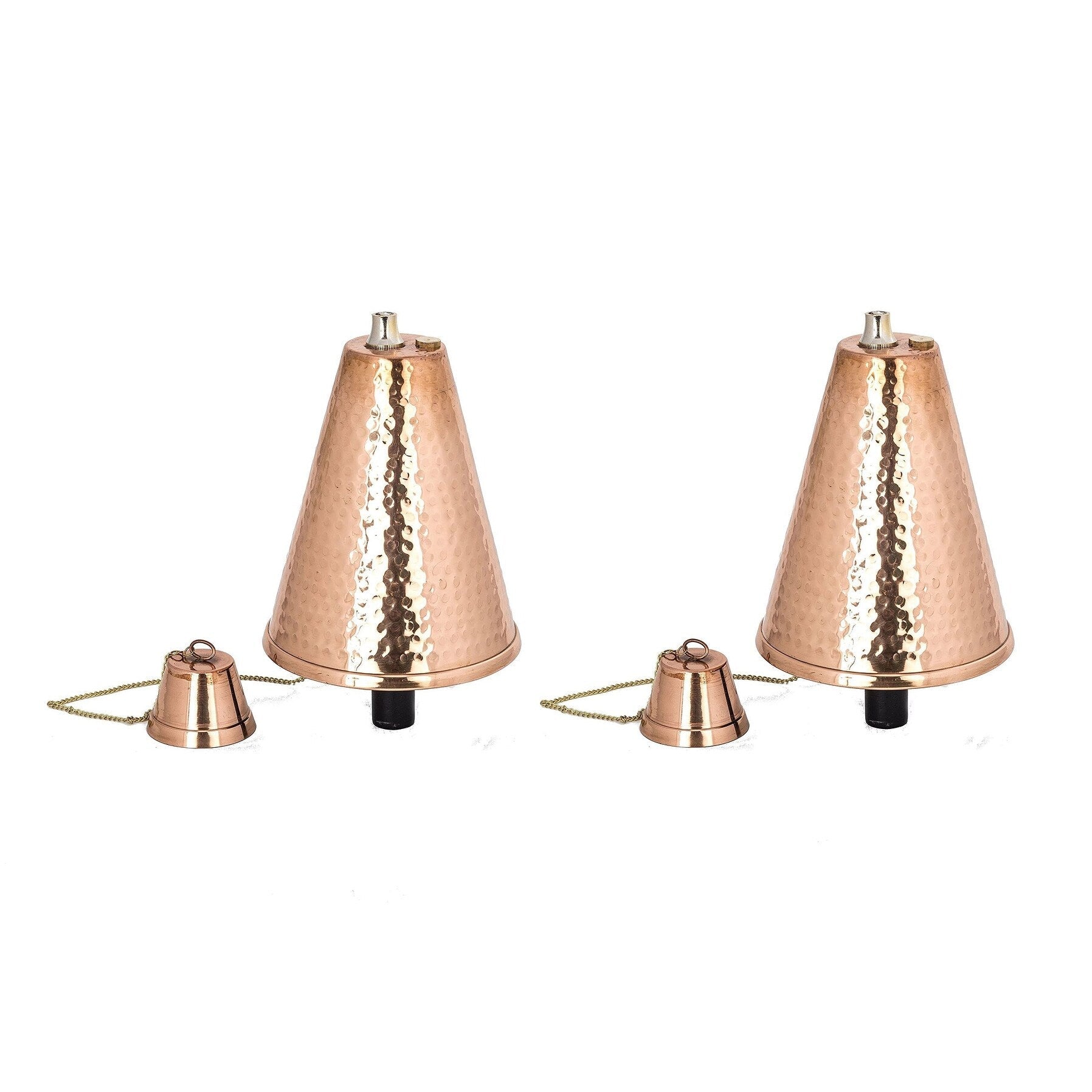 Large Hawaiian Cone Tiki Torch