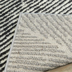 Larsen Modern Varied Stripes Area Rug