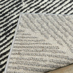 Larsen Modern Varied Stripes Area Rug
