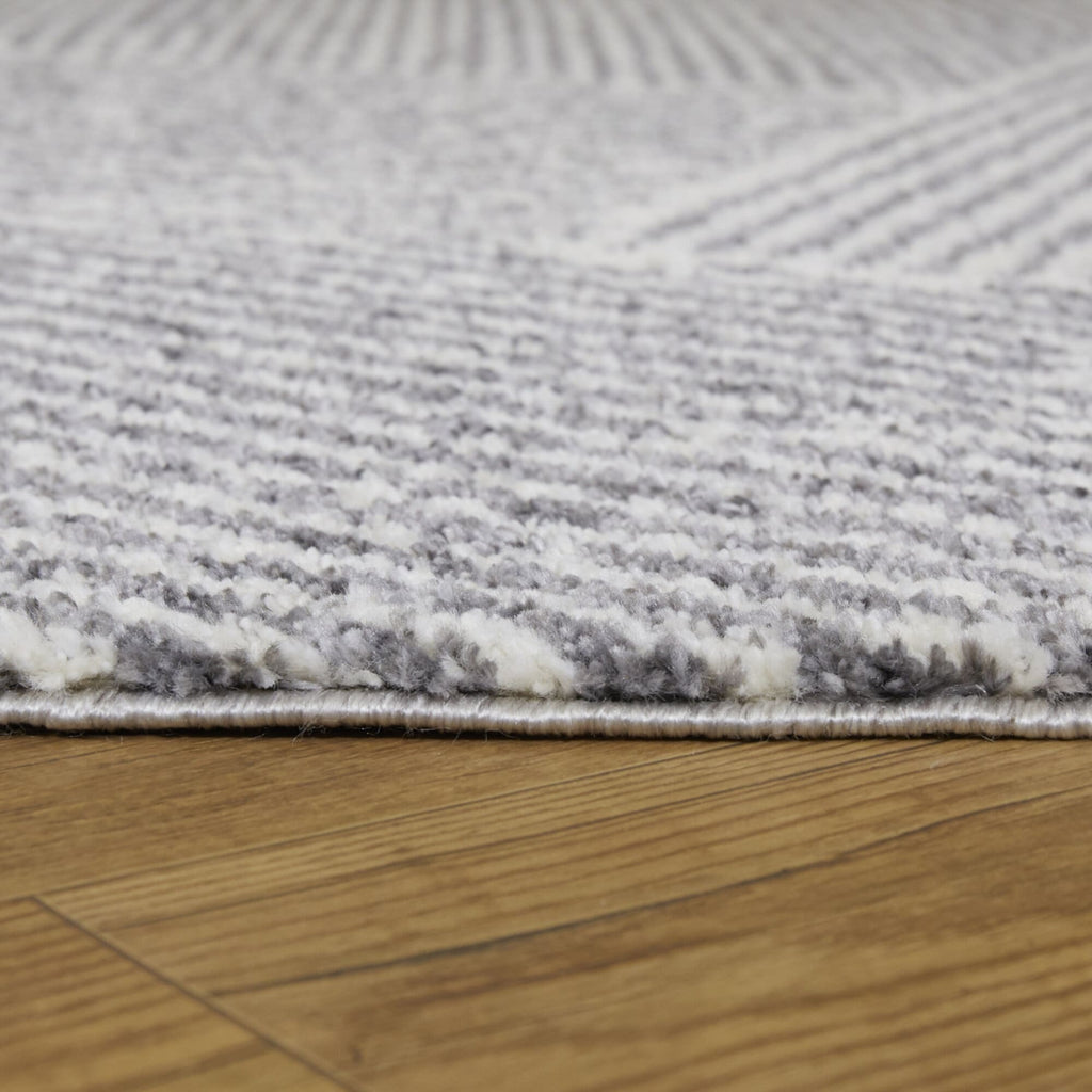 Larsen Modern Varied Stripes Area Rug