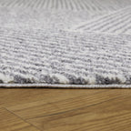 Larsen Modern Varied Stripes Area Rug