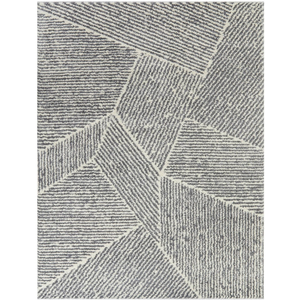 Larsen Modern Varied Stripes Area Rug