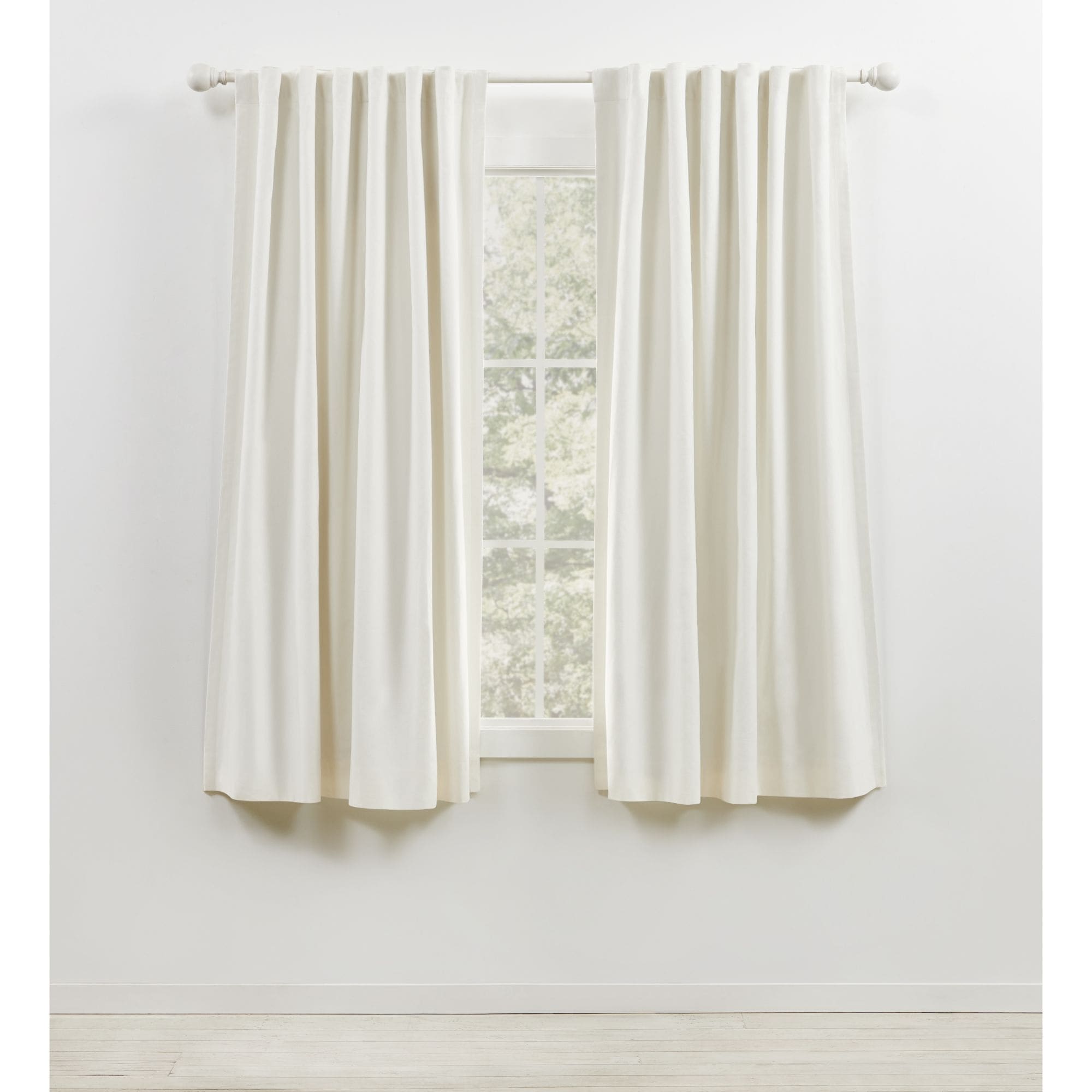 Lauren Ralph Lauren Waller Blackout Back Tab/Rod Pocket Single Curtain Panel