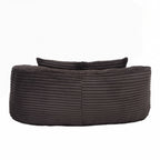 Lazy Sofa Durable Comfort Lounger High Back Bean Bag Chair Couch for Adults and Kids - 2 Seat