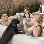 Lifesmart LS100 4-Person 13-Jet 110v Plug and Play Spa with Underwater LED Light