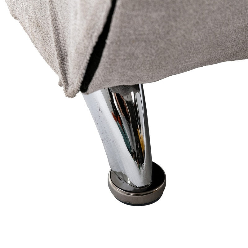 Linen Massage recliner Interior with remote control, ergonomic electric massage recliner, 5 modes