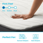 Linenspa 8 In. Firm Gel Memory Foam Hybrid Mattress