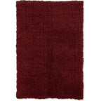Linon Flokati Wool Thick Area Rug