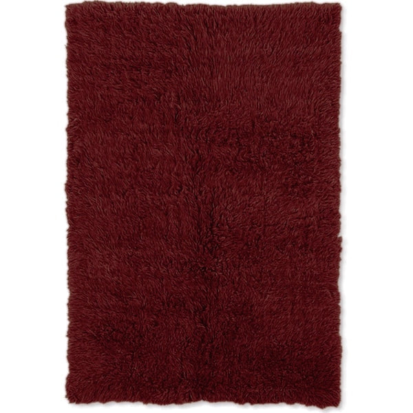 Linon Flokati Wool Thick Area Rug