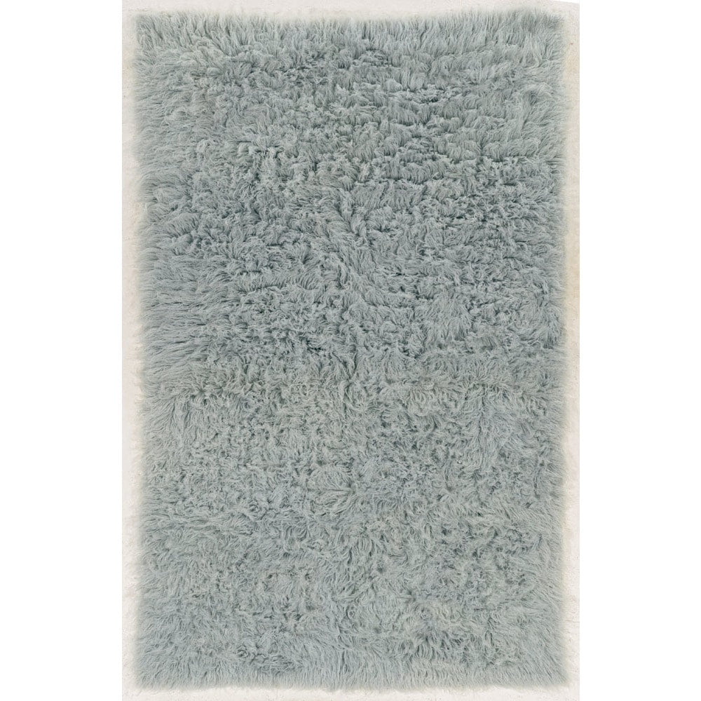 Linon Flokati Wool Thick Area Rug