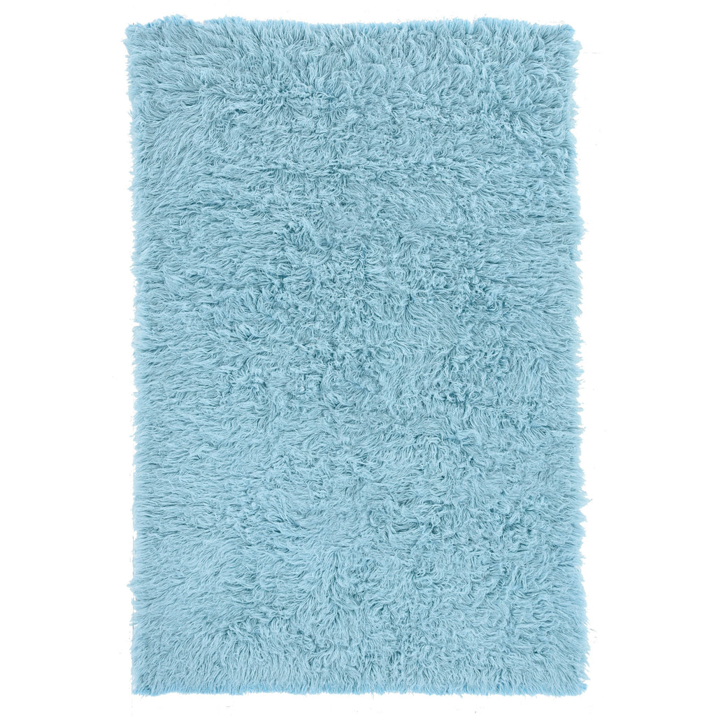 Linon Flokati Wool Thick Area Rug