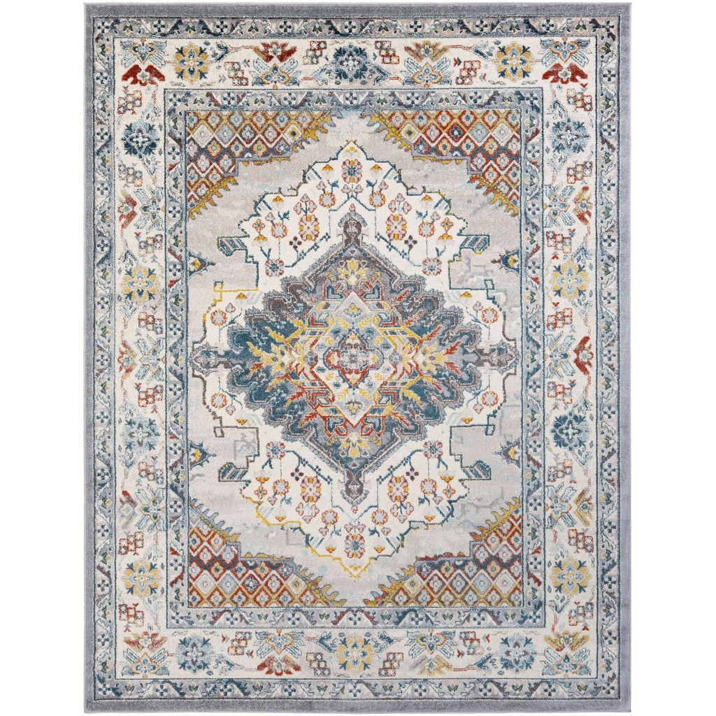 Livabliss Ankara Updated Traditional Medallion Area Rug