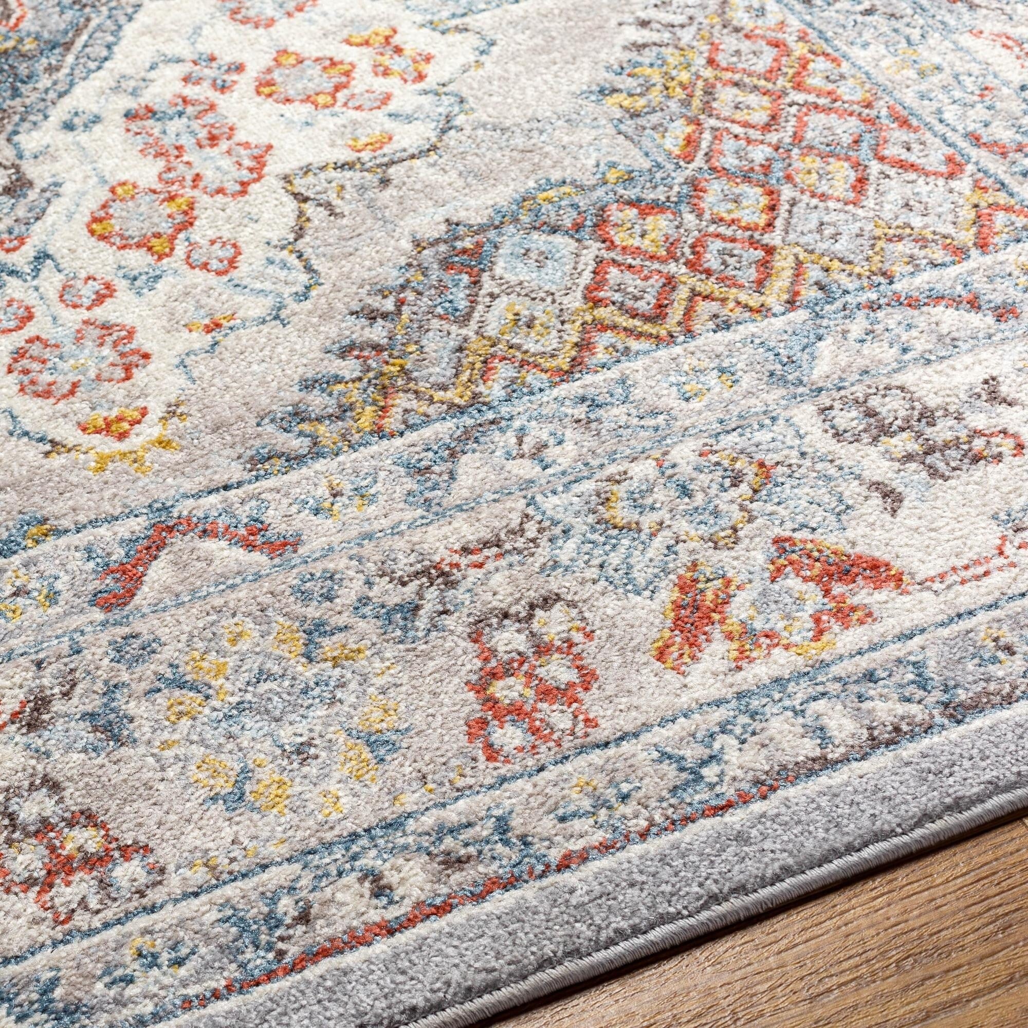 Livabliss Ankara Updated Traditional Medallion Area Rug